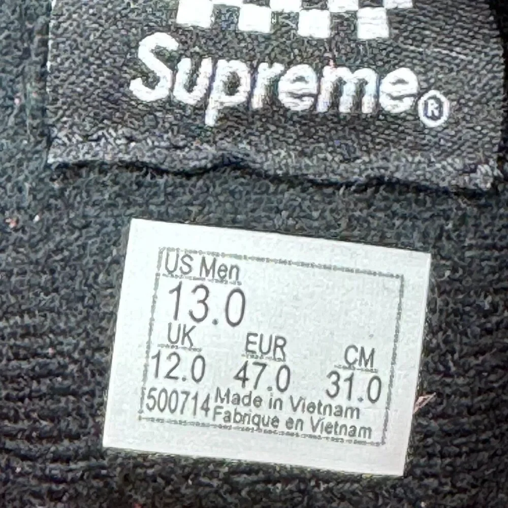 Supreme x Vans Sid S Skate
